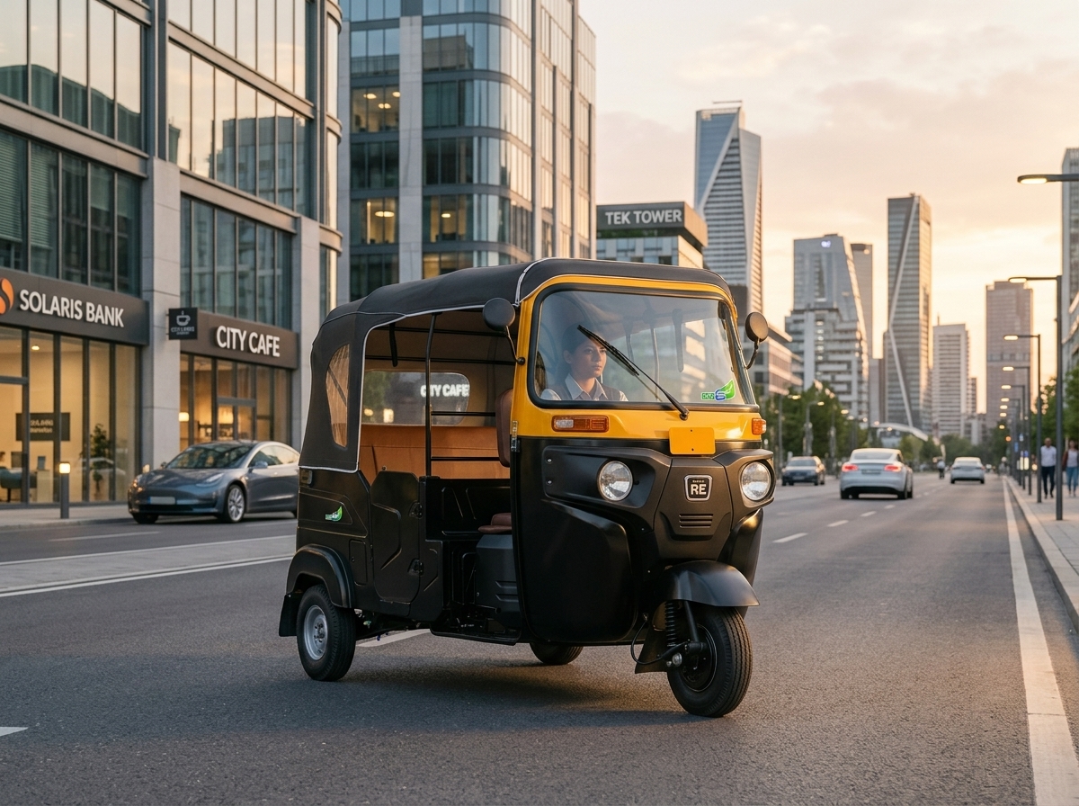 Bajaj RE CNG three-wheeler